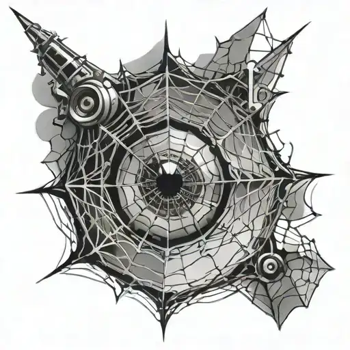 Sniper Lense As A Spiderweb