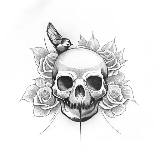 Bird Roses Catskull