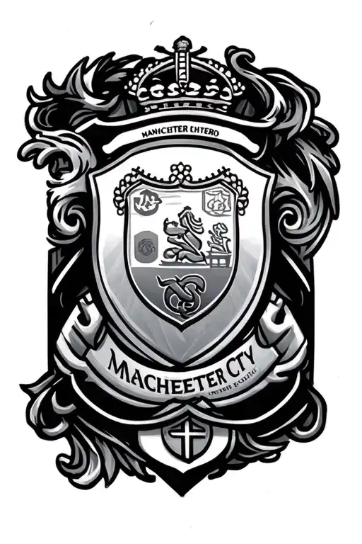 Manchester City Football Club Theam Arm Sleve