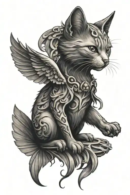 Cat With Wings