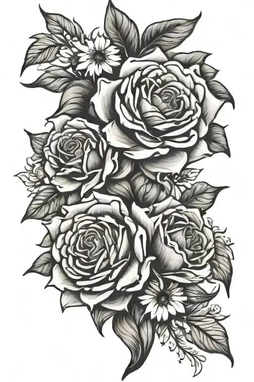 Black And White For The Right Arm