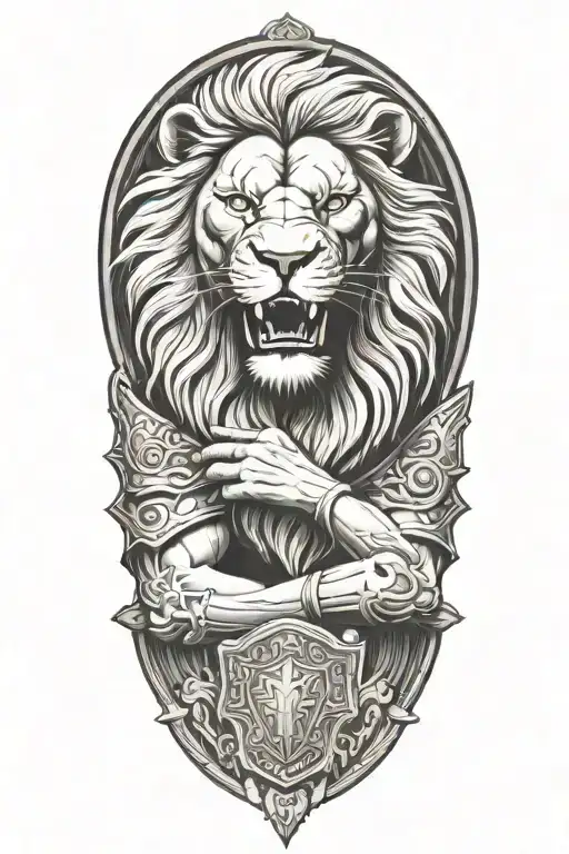 Lion With Armor