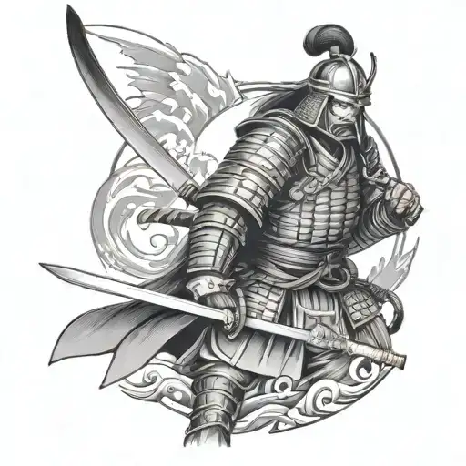 Japanese Samurai Warrior