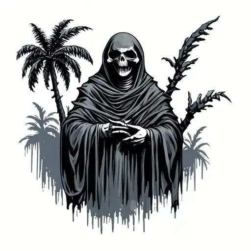 Grim Reaper Palm Trees