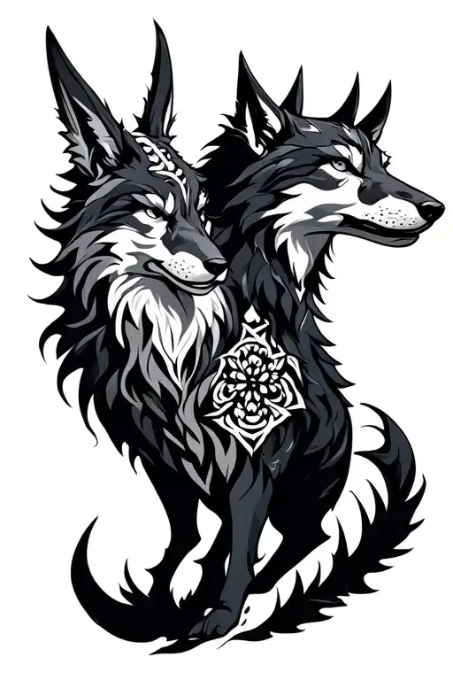 Nordic Skoll And Hati