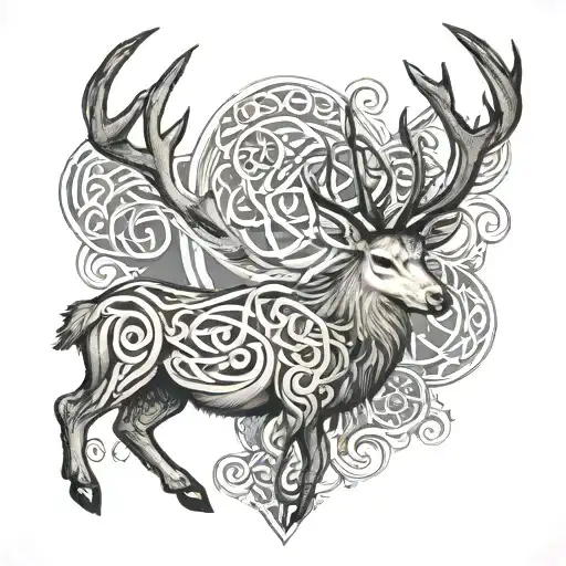 Celtic Stag