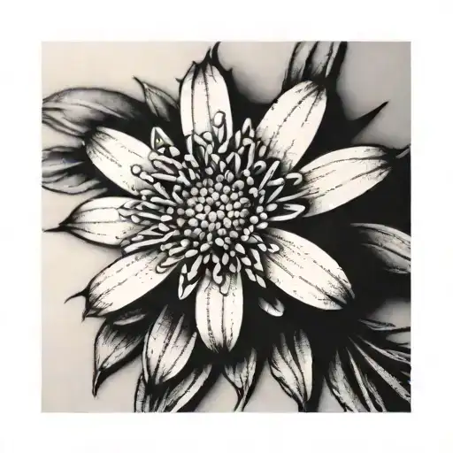 Lavender Violet Daisy Flower