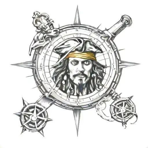 Pirates Jack Sparrow Compass