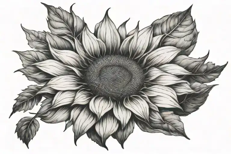 Sunflower And Name
