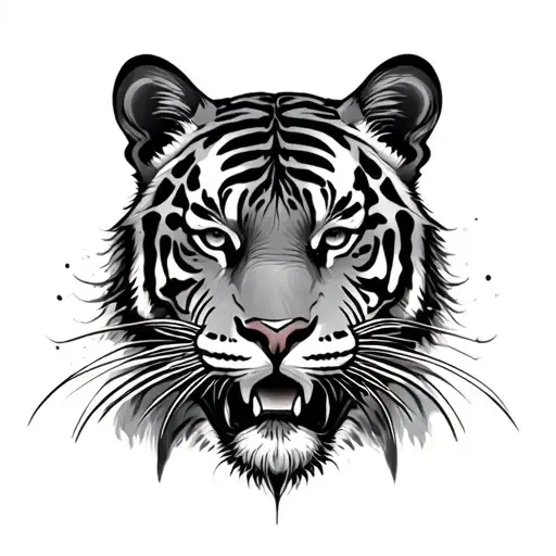 Full Leg Sleeve Tiger Stripe