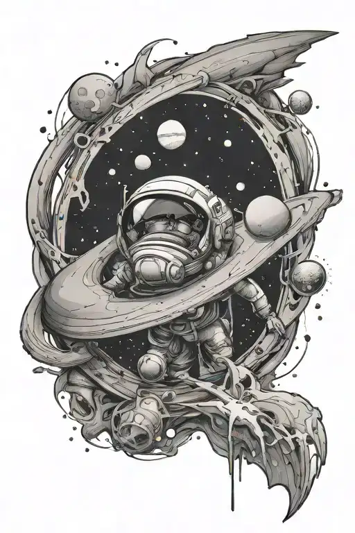 Space Half Sleeve Color