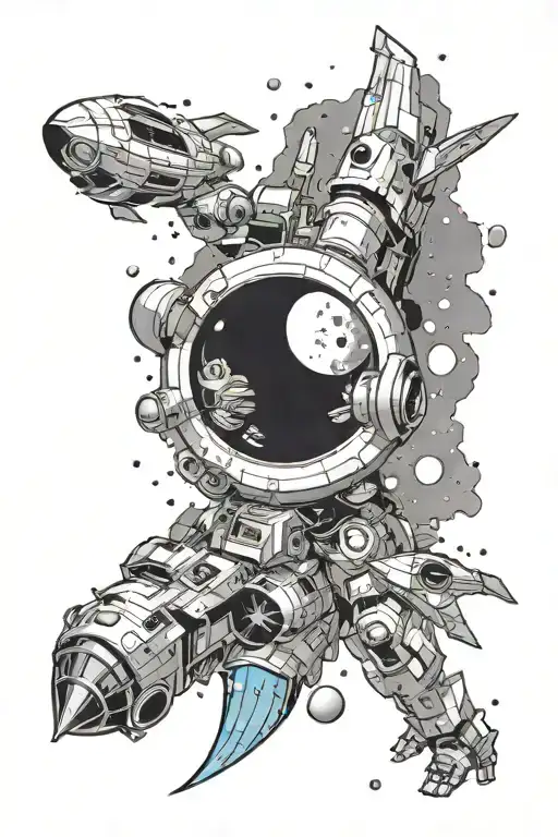 Space Half Sleeve Color