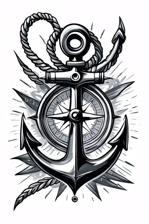 Anchor And A Compass
