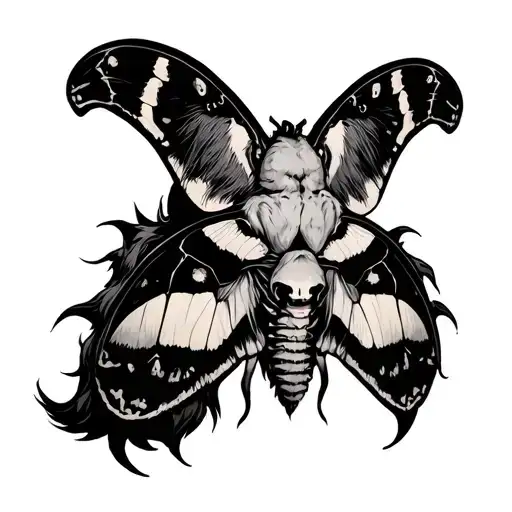 Wolve Bites Lion Death Moth