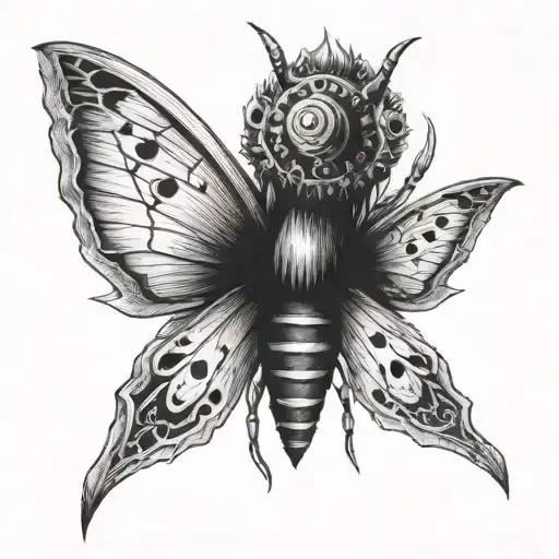 Dagger Moth Emerging