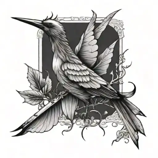 Anduril And Paper Crane Bird