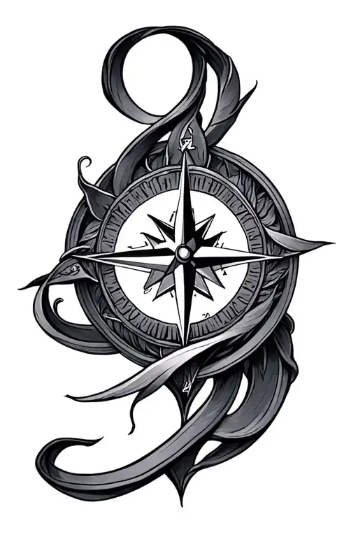 Compass Rose Intertwined