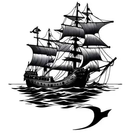 Nautical Sleeve Outline