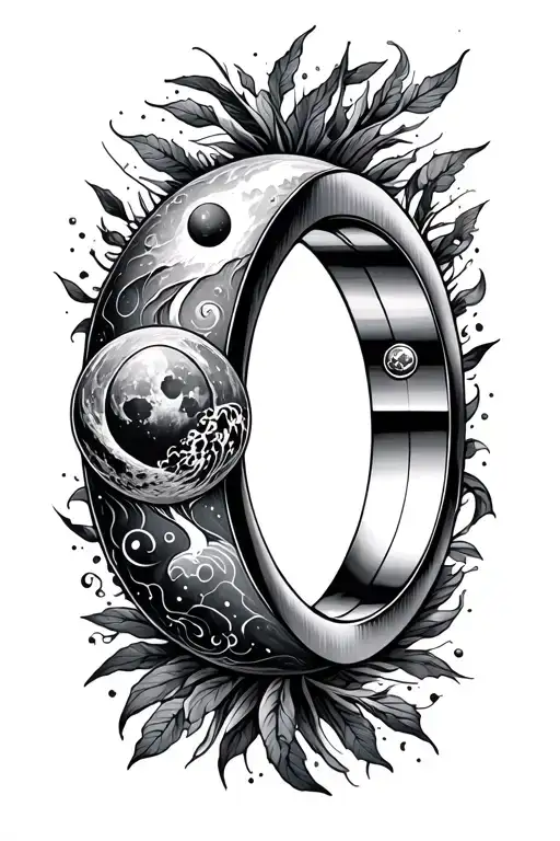 Lunar Cycle Ring