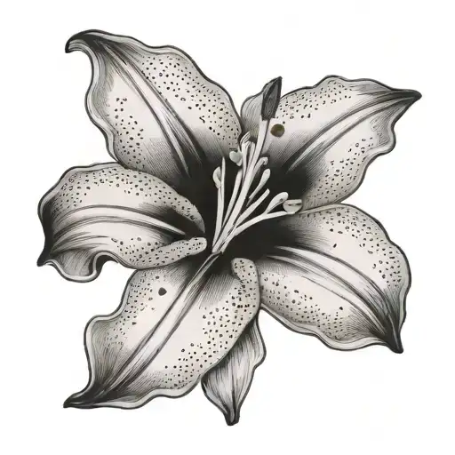 A Cloud Where A Lily Comes Out