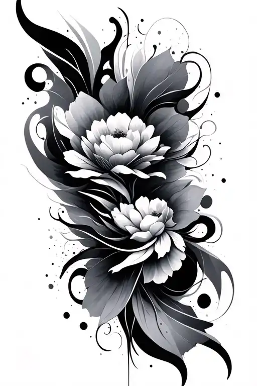 Filler Abstract Patterns Half Sleeve