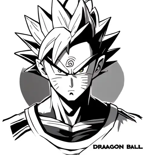 Dragonball Z Vegeta With Naruto
