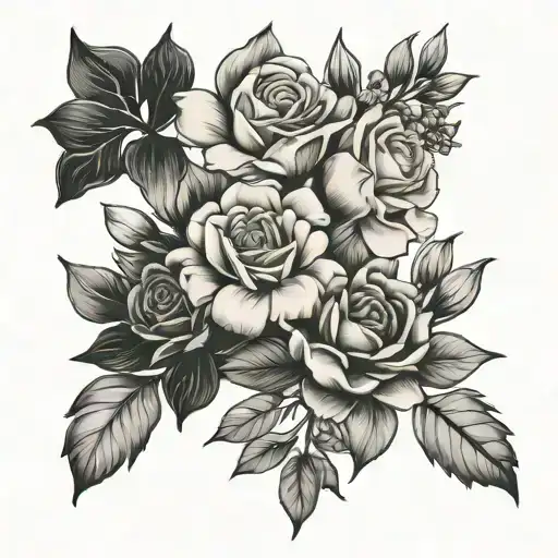 Birth Flower Bouquet