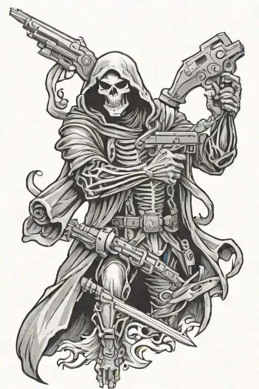 Reaper With A Gun