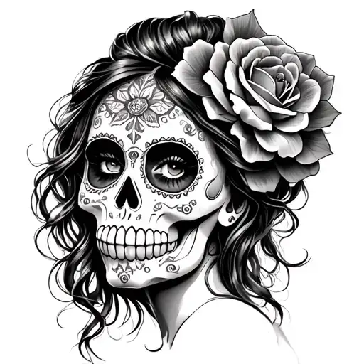 Female Sugar Skull