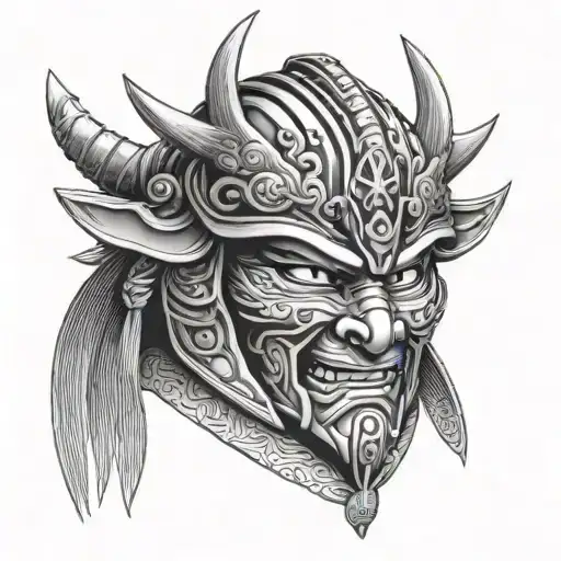 Samurai Mask Catchers Mask