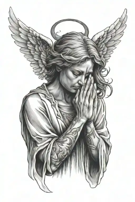 Angel Praying Hands