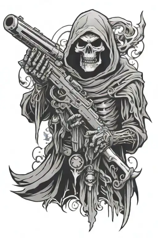 Reaper With Vector Gun