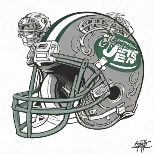 New York Jets Helmet