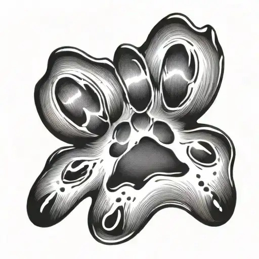 Dog Paw Print