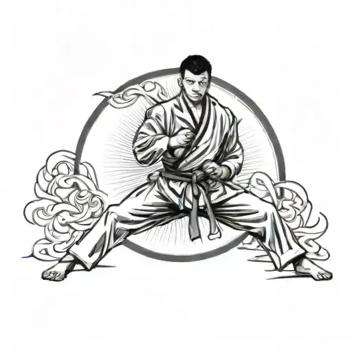 Tae Kwon Do Uniform Black