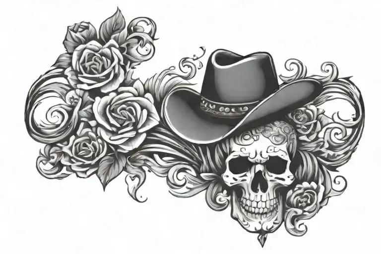 Western Background Black And White