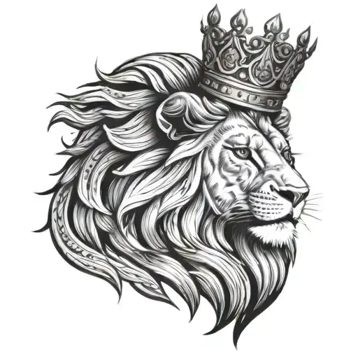 A Lion With Libra S Crown