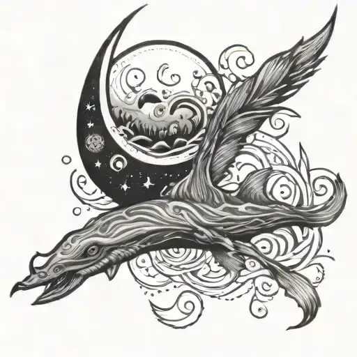 Swimming To The Moon