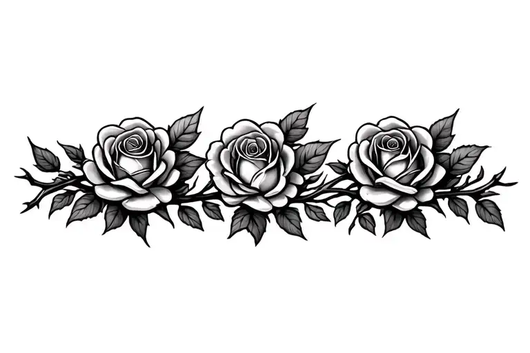 Rose Bush With Thorns