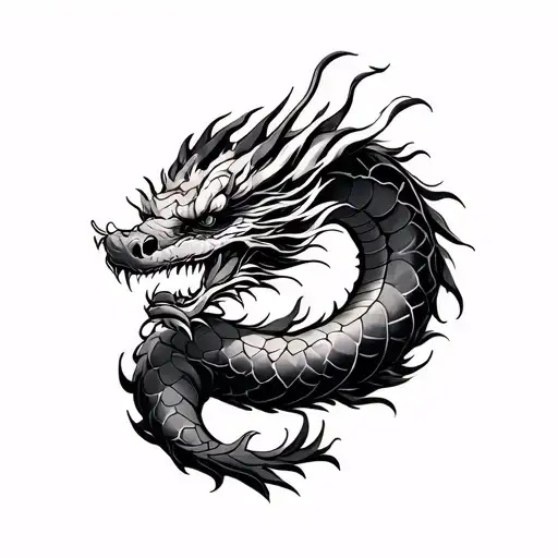 Japanese Dragon Wrapping