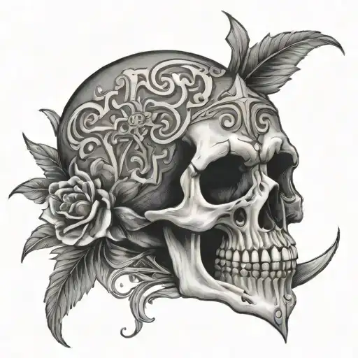 Skull And Cross