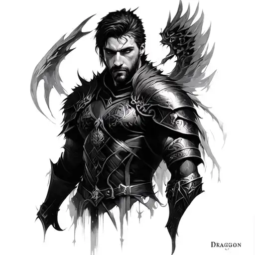 Hawke From Dragon Age Art