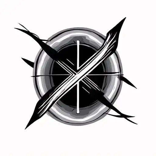 Chiffre 2 Black Lines