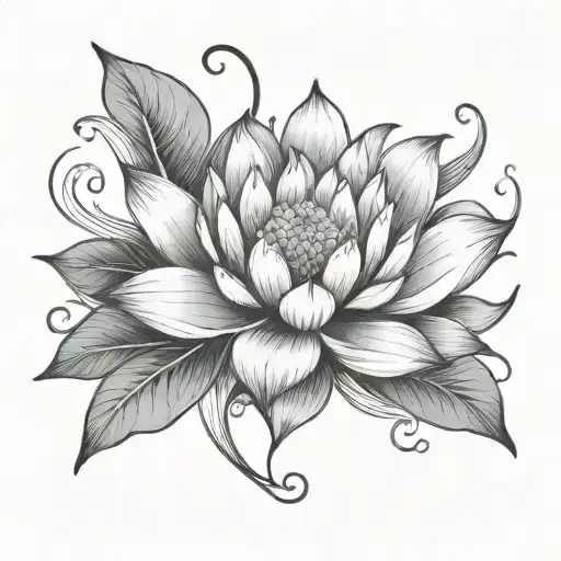 Lotus Flower Ornament Venus Libra