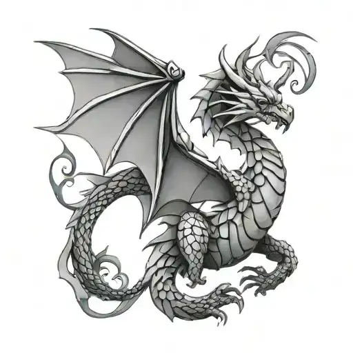 Geometric Small Dragon