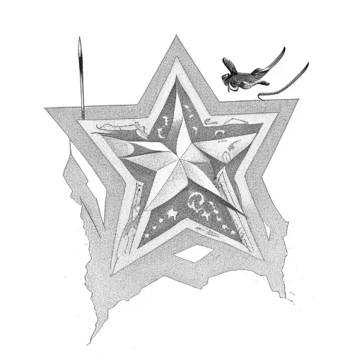 Texas With Star 75972