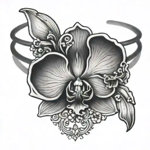 Orchid Bracelet