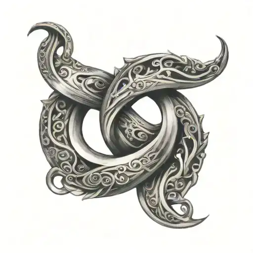 Unique Infinity Symbol For Couple