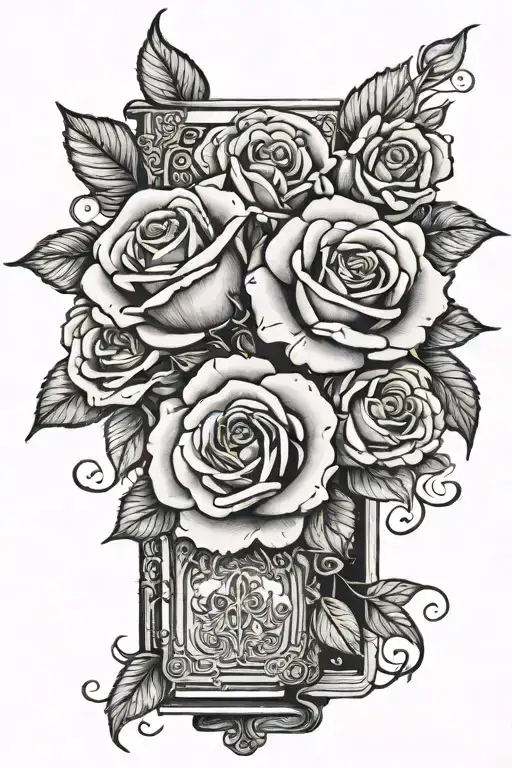 Bible And Roses