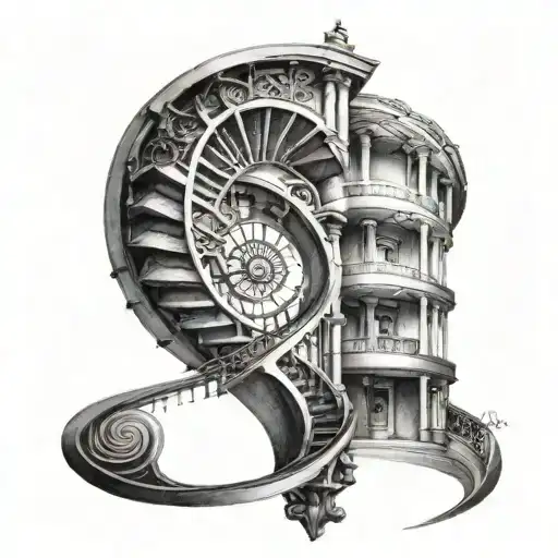 Spiral Staircase Around Left Bicep